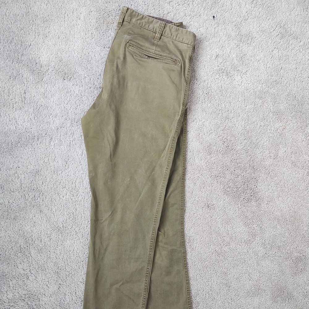 Matchstick olive green pants